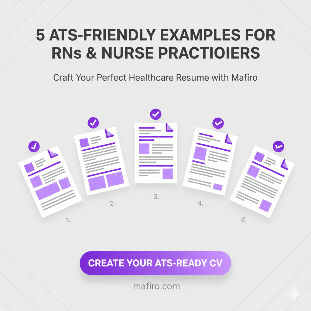 5 ats-friendly examples for RNs & Nurse Practitioners