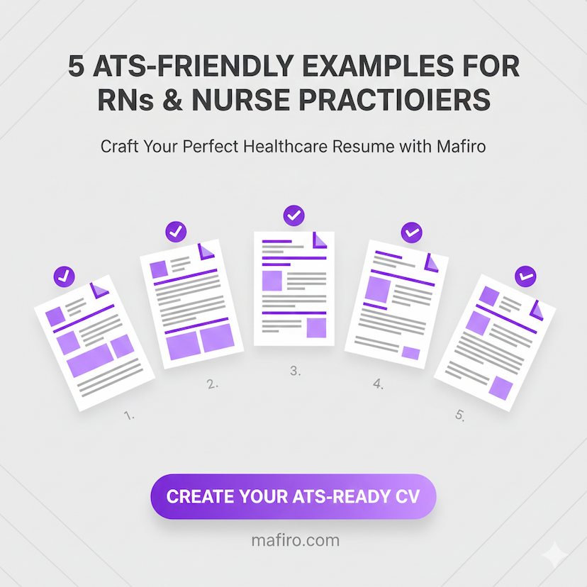 5 ats-friendly examples for RNs & Nurse Practitioners