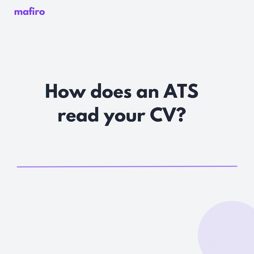 What is an ATS and how does it read your CV?