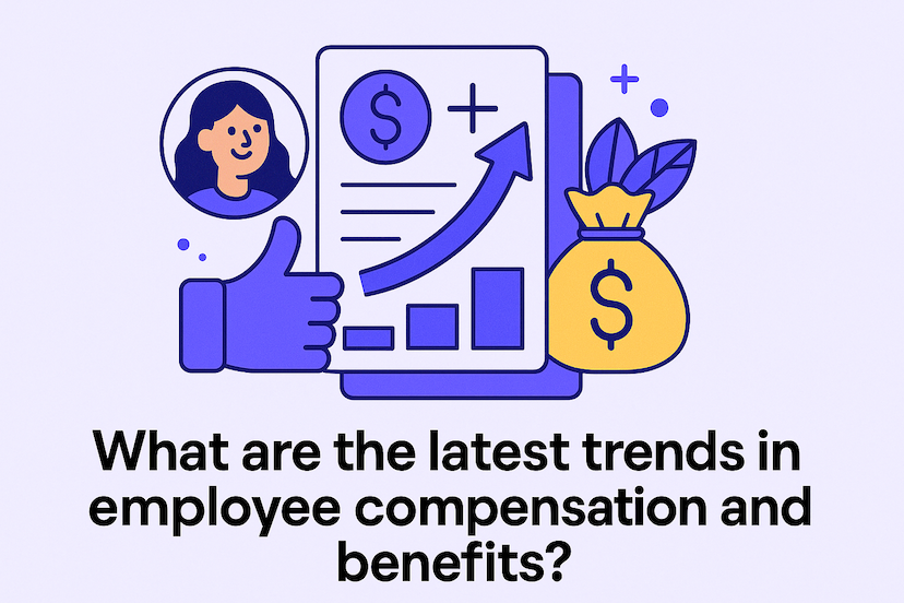 What are the latest trends in employee compensation and benefits? 