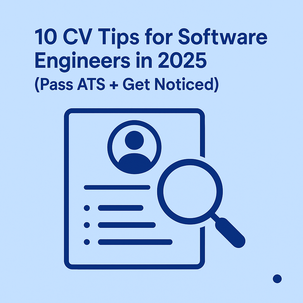 10 CV tips for software engineers in 2025 (pass ATS + get noticed)